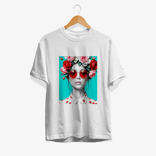 T-Shirt - Bold Petals - heyvidashop