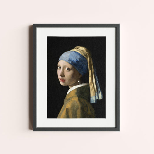 Girl with a Pearl Earring - heyvidashop