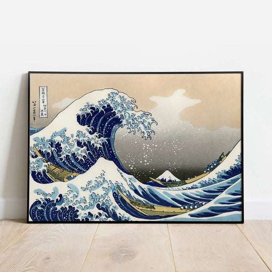 Hokusai's The Great Wave at Kanagawa - heyvidashop