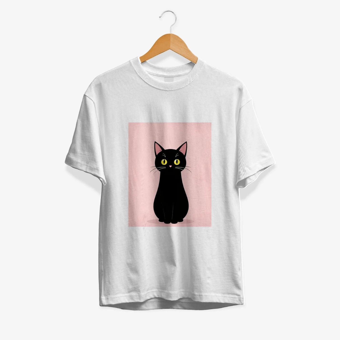T-Shirt - Black Cat - heyvidashop