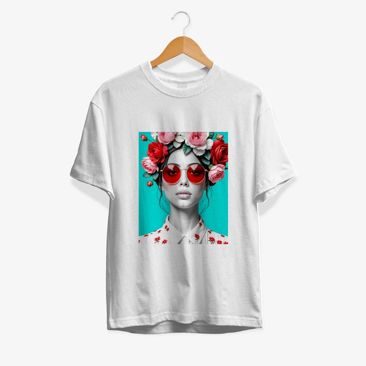 T-Shirt - Bold Petals - heyvidashop